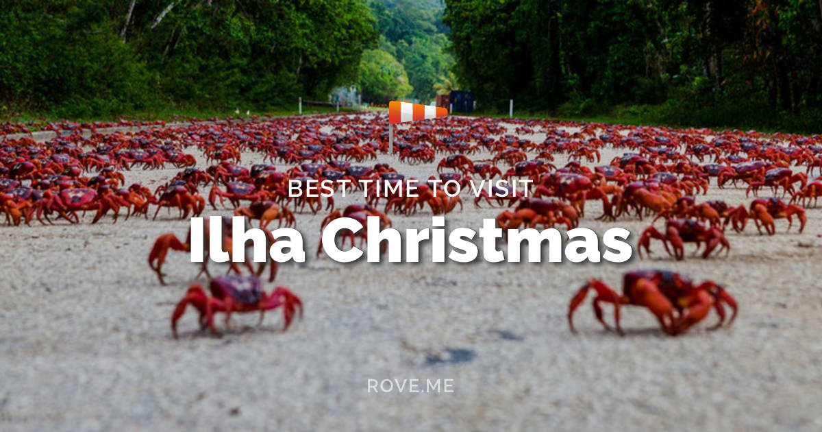 Melhor altura para visitar Ilha Christmas 2024 Clima e Coisas para fazer